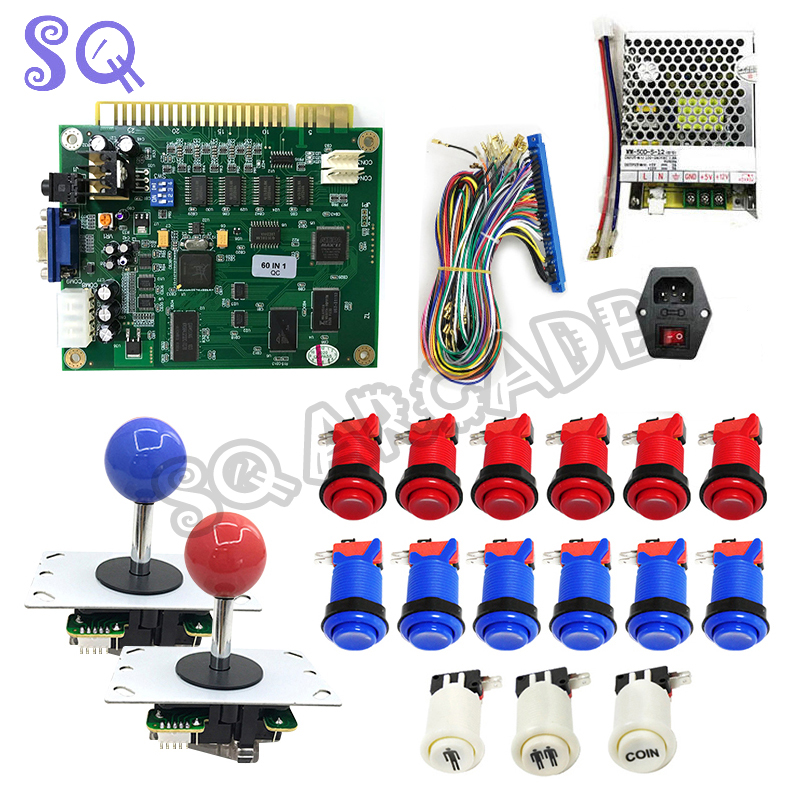 Arcade Button Pcb - Placa PCB Multijogos Arcade 60 em