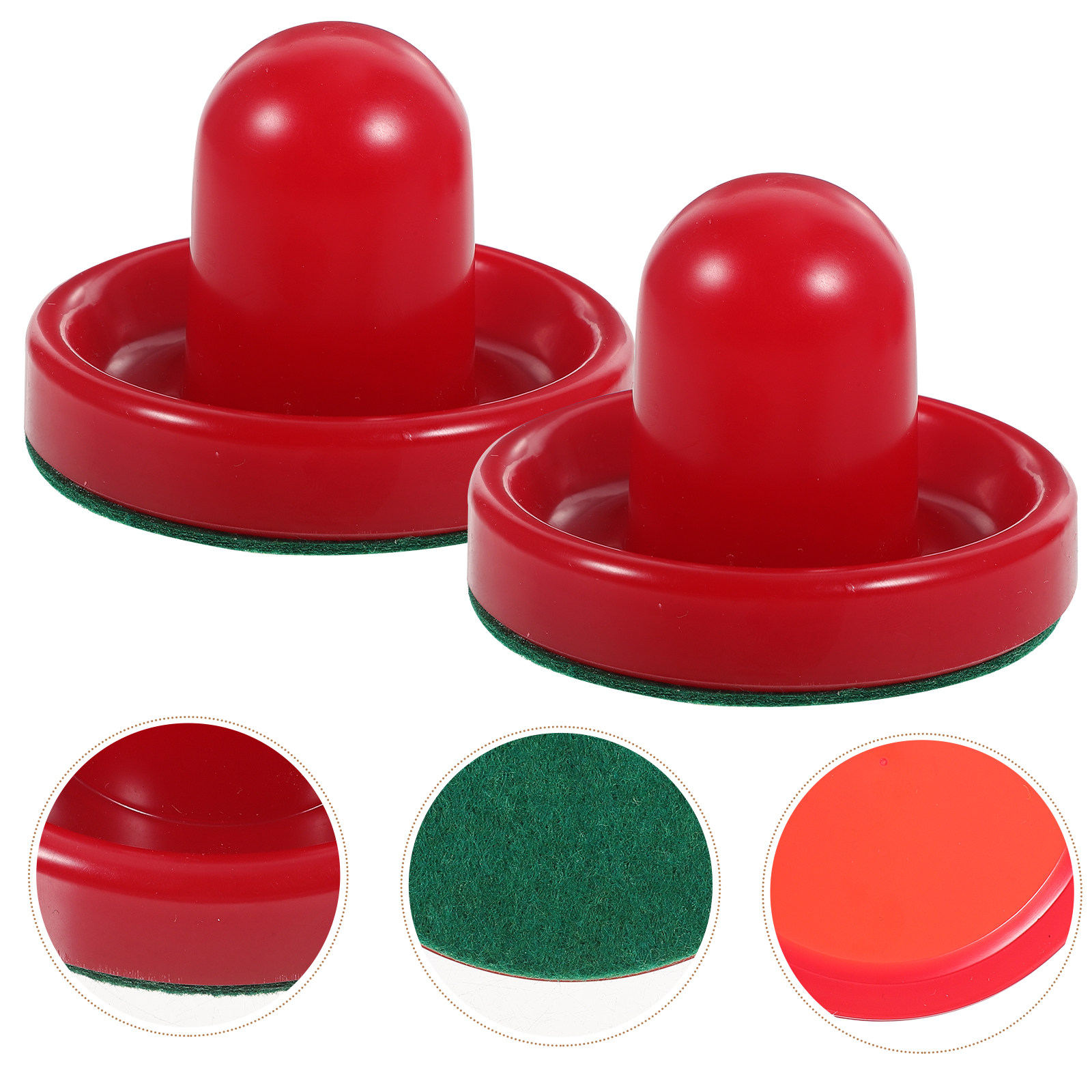 Air Hockey Table - Conjunto de 8 Discos e Empurradores