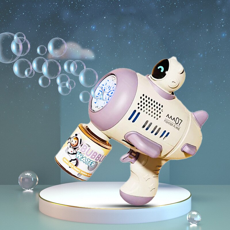 Bubble Gum Machine - Máquina automática de bolhas roxas para