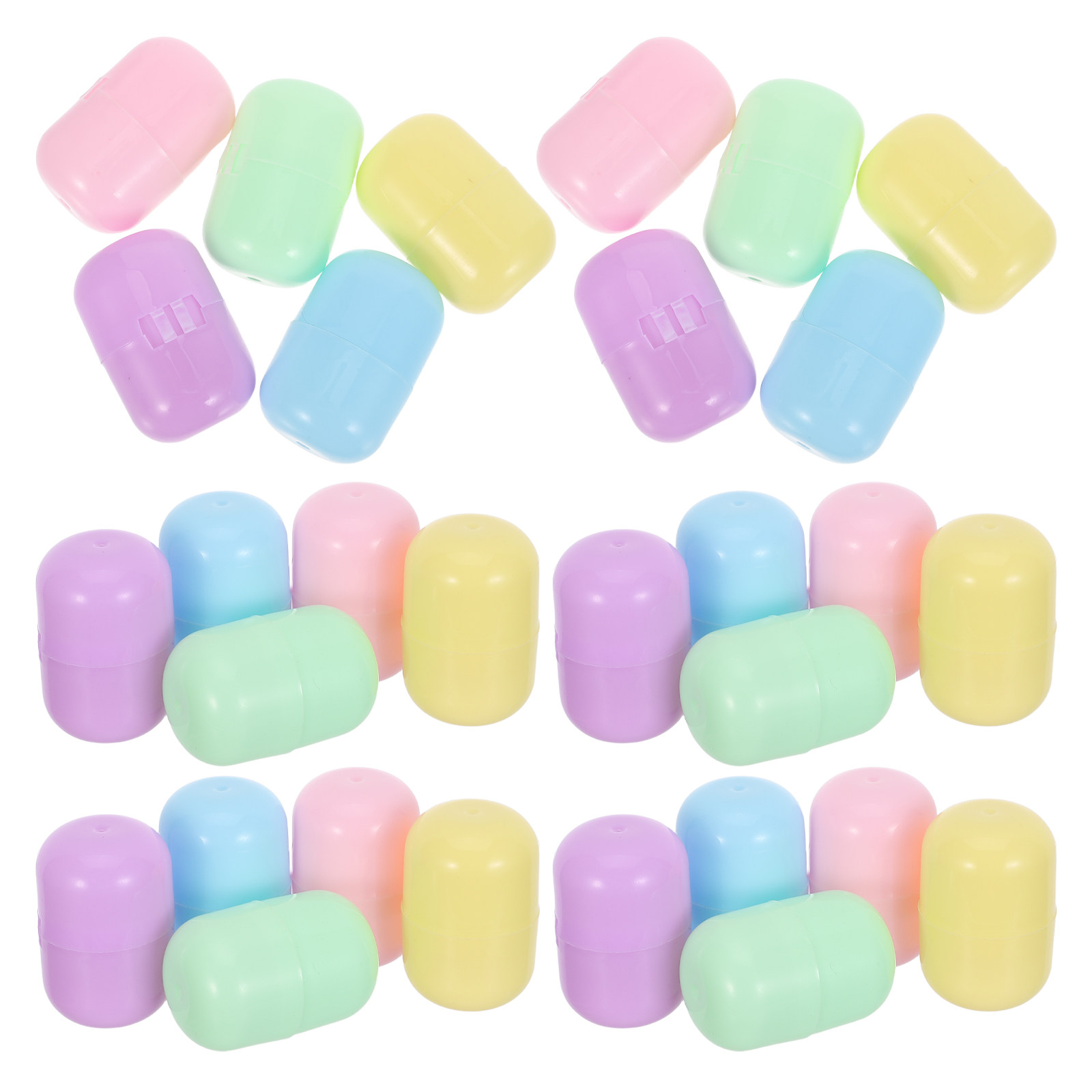 Prize Capsule Toy Machine - 50 Bolas Cápsula Surpresa para Máquinas