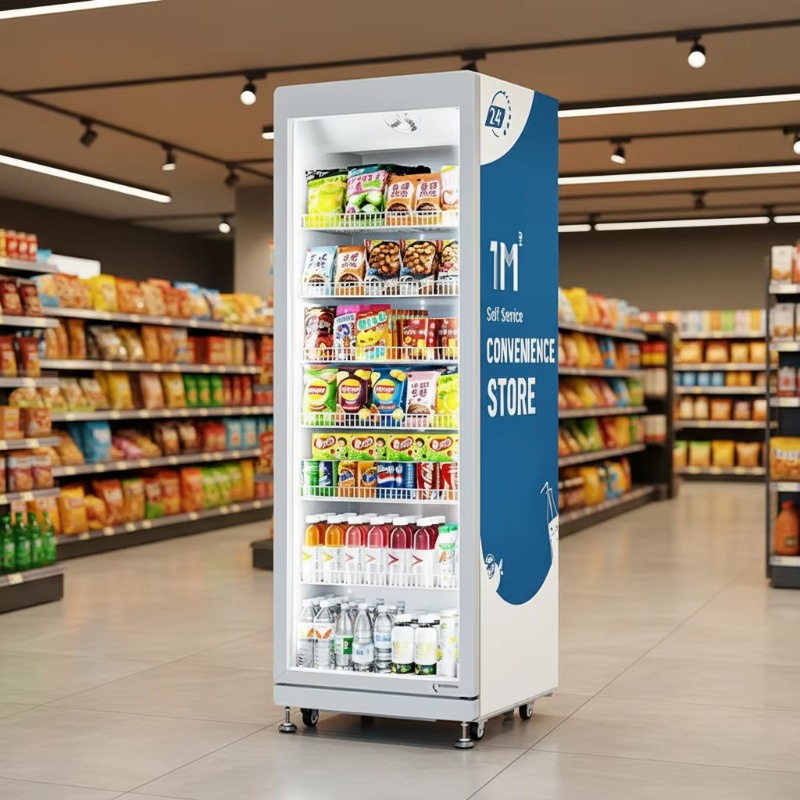Open Vending Machine - Máquina de Venda Automática Personalizada FOODLINE
