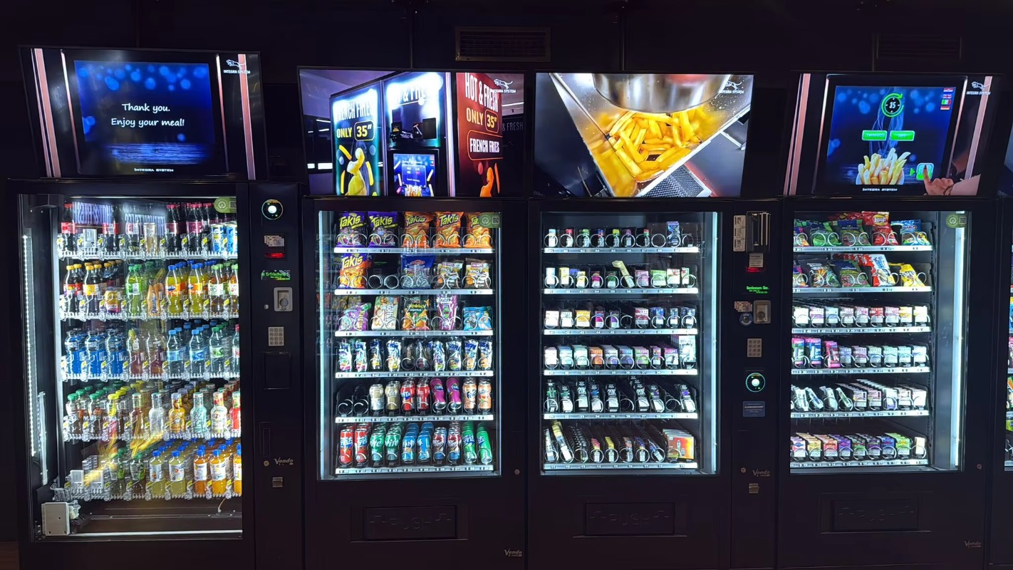 Commercial Vending Machine - Máquina de Venda Automática de Snacks