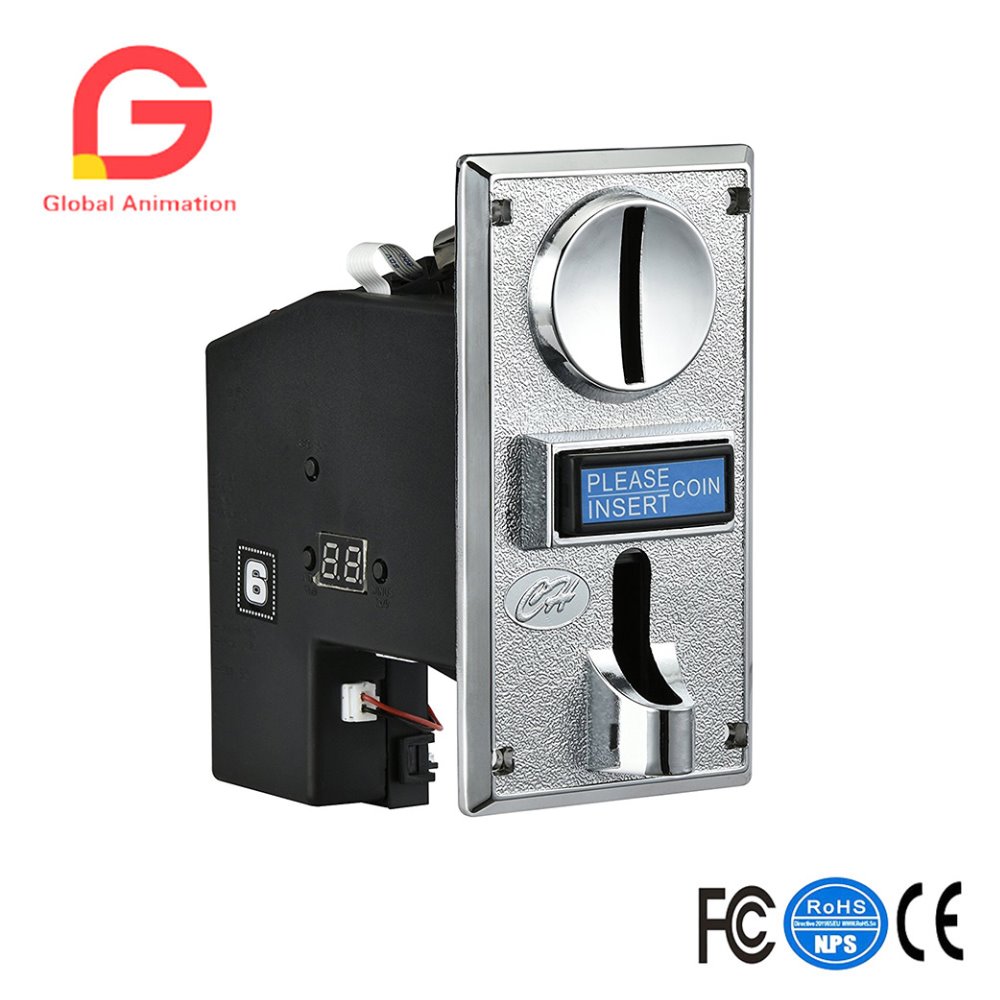Vending Game - CH-924, 4 aceitantes de moedas múltiplas