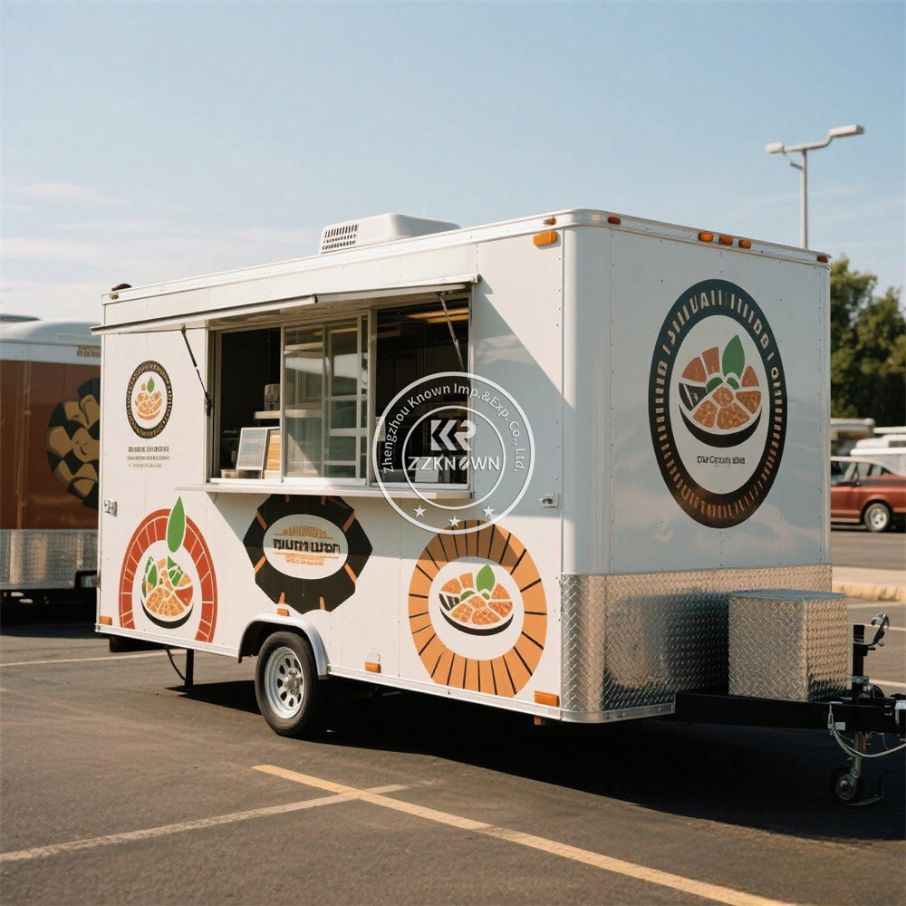 Hot Dog Vending Cart - Caminhão de comida móvel de concessão