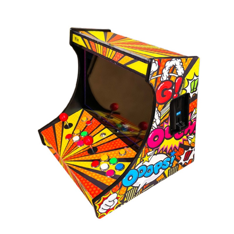 Arcade Game Cabinet - Máquina de Videogame Arcade Bartop LCD