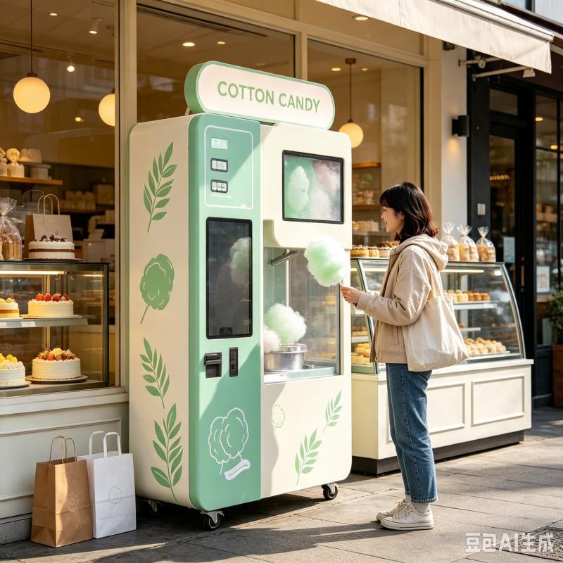 Candy Floss Machine - Máquina de Venda Automática de Algodão