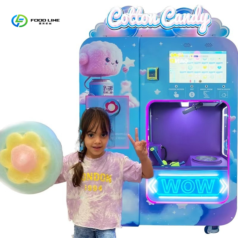 Candy Floss Machine - Máquina de Algodão Doce Totalmente Automática