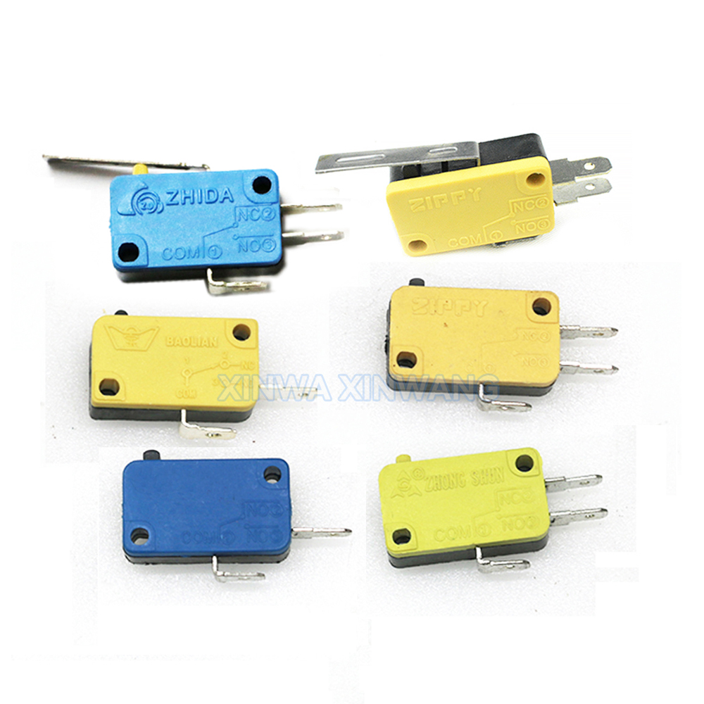 Coin Acceptor Selector - 10 pçs auto reset micro interruptor