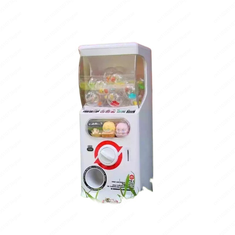 Prize Capsule Toy Machine - Nova máquina gashapon operada por moedas,