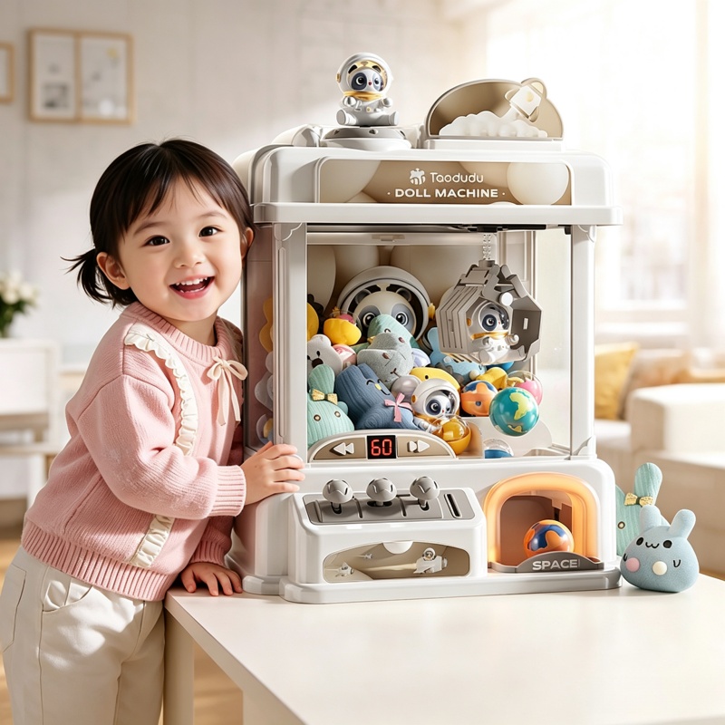 Arcade Game Coin - Máquina de Garra Mini Infantil Automática