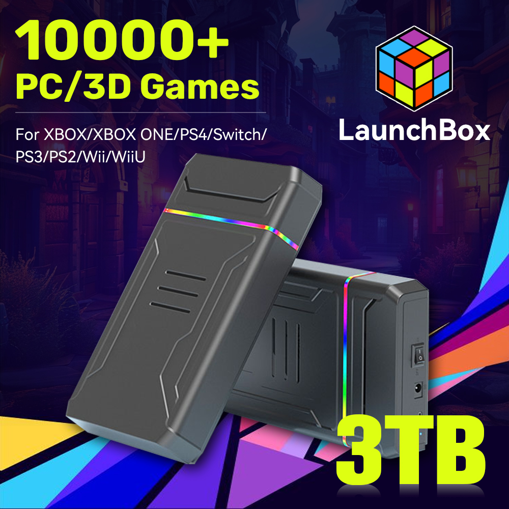 Arcade X - JMachen Launchbox 3TB Gaming HDD Console