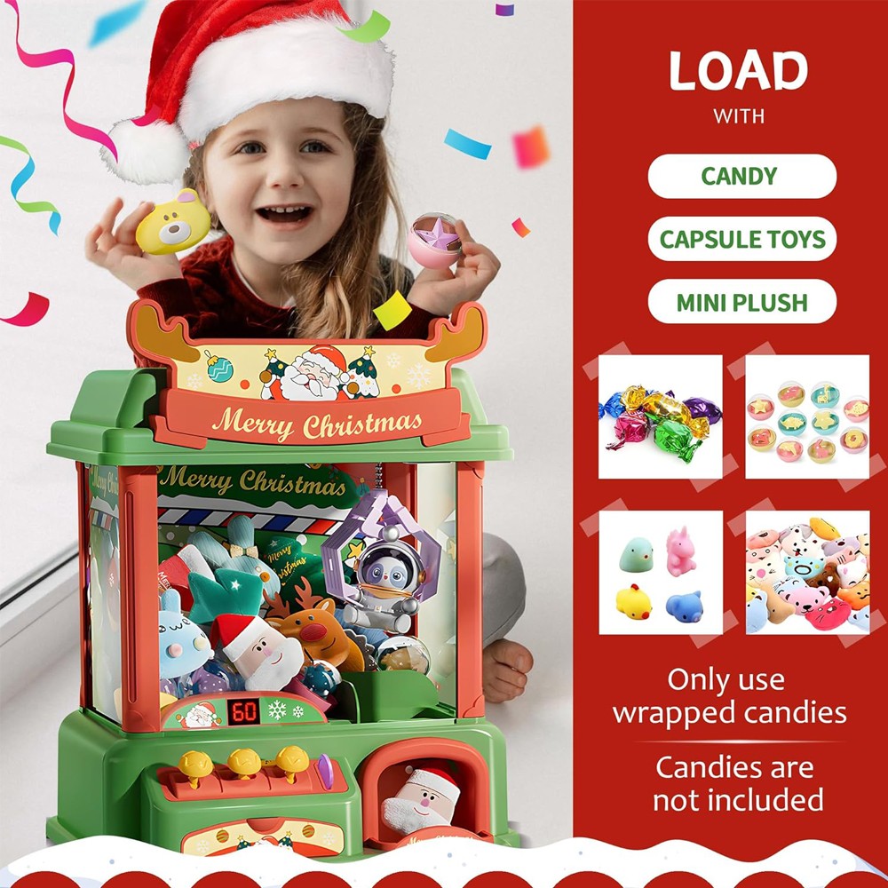 Maquina de Natal para crianças - Vending Game avaliação e preço