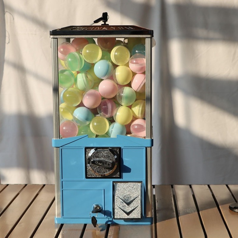 Máquina Gashapon de Mesa Quadr - Prize Capsule Toy Machine avaliação e preço