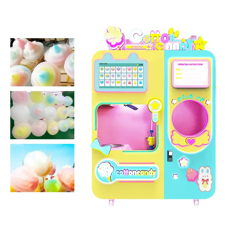 Máquina de Venda Automática Pe - Candy Floss Machine avaliação e preço