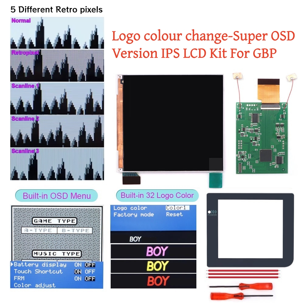 Kit de tela LCD Q5 com retroil - Lcd Screen Arcade avaliação e preço