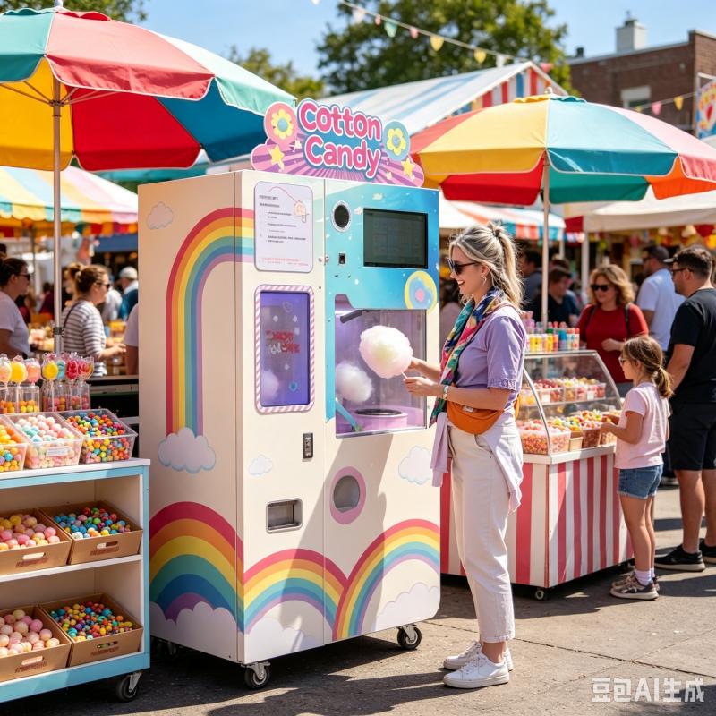 Máquina de Venda Automática de - Candy Floss Machine avaliação e preço