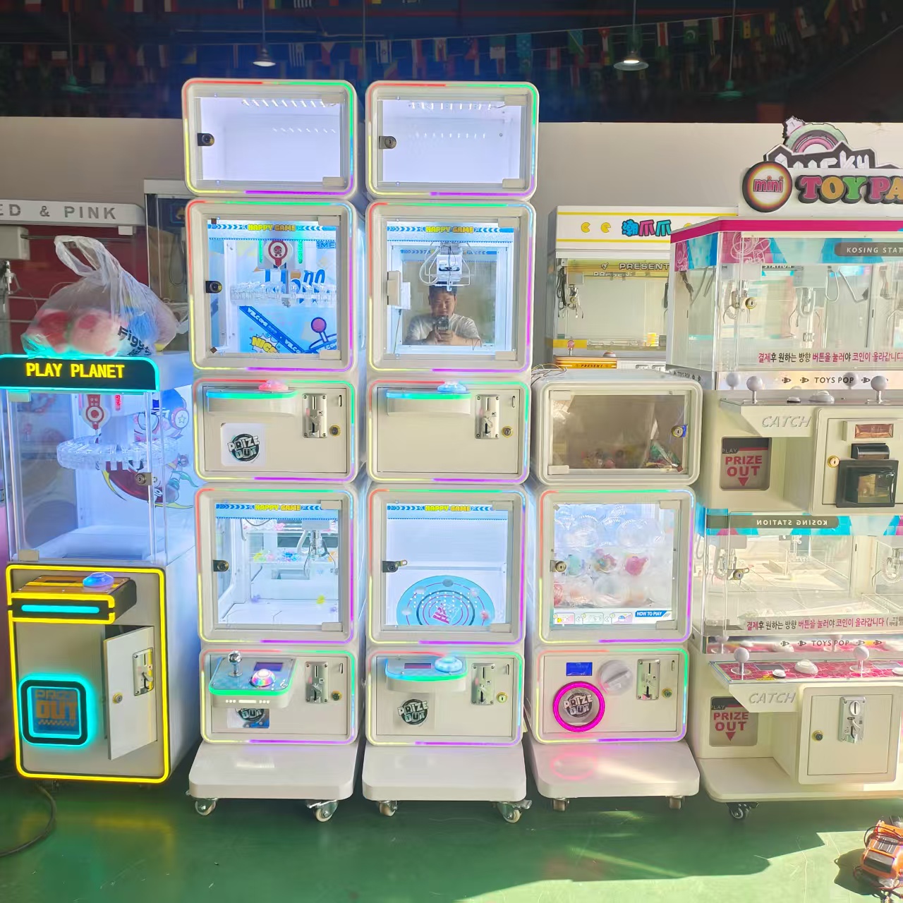 Máquina de Grua Comercial Mega - Arcade Machine Profit avaliação e preço