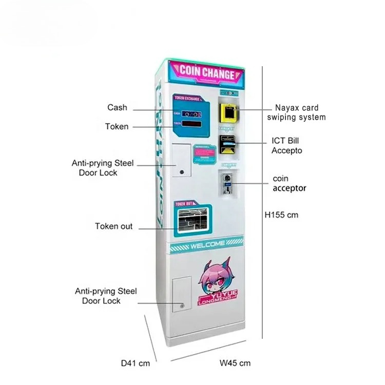 Máquina Dispensadora de Moedas - Arcade Vending Machines For Sale avaliação e preço