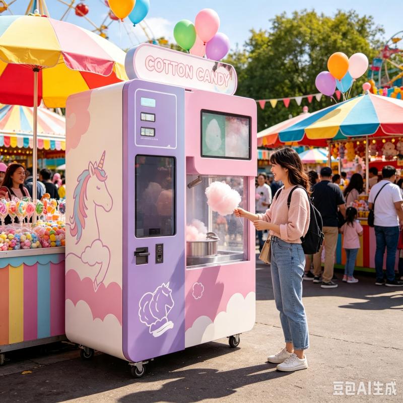 Máquina de Venda Automática de - Candy Floss Machine avaliação e preço