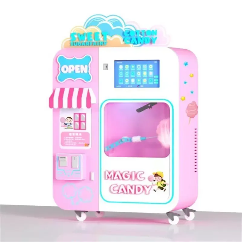 Máquina de algodão doce person - Commercial Vending Machine avaliação e preço