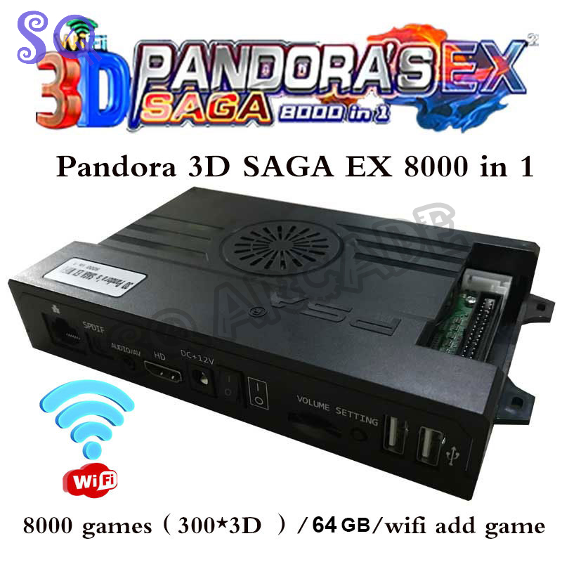 Arcade Pandora Saga Box EX2 80 - Arcade X avaliação e preço