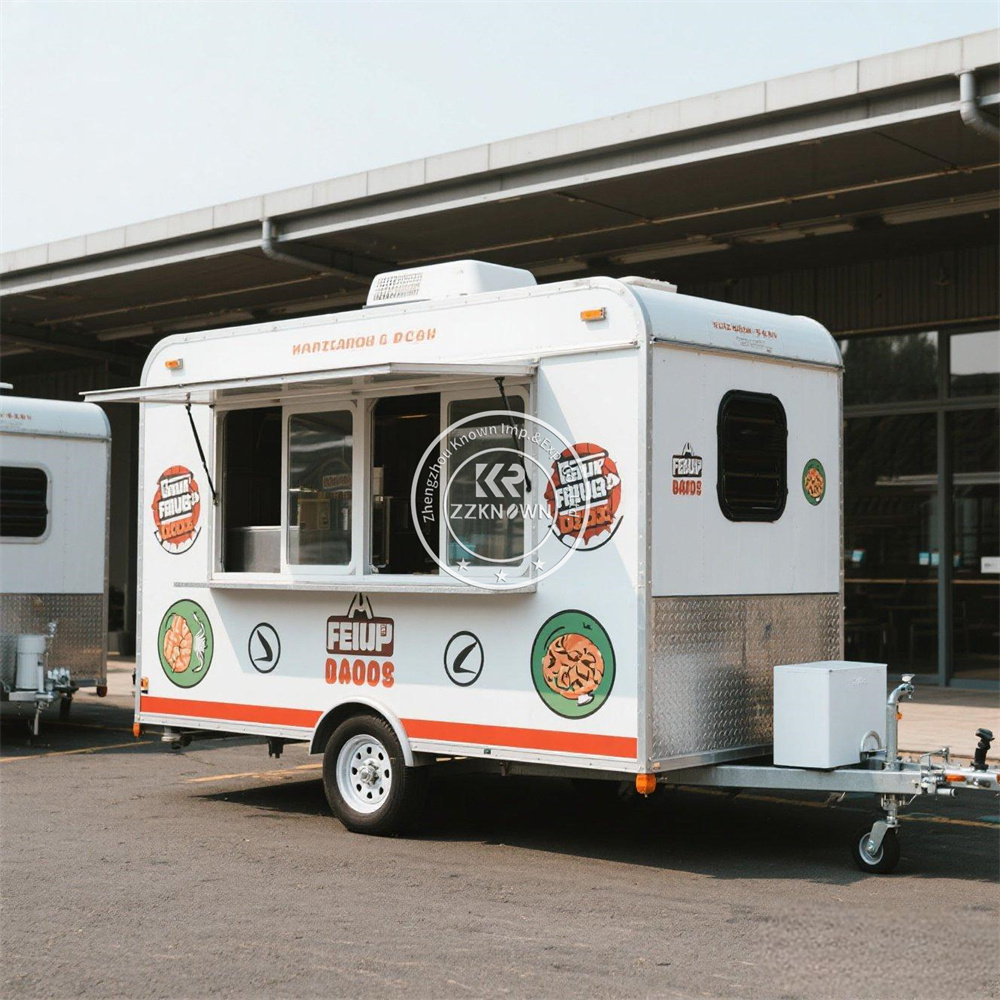 Caminhão de comida móvel de co - Hot Dog Vending Cart avaliação e preço