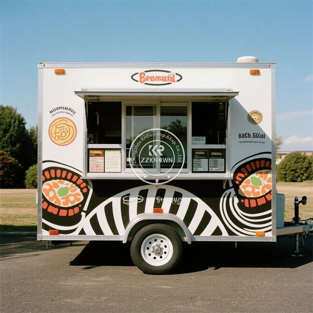 Caminhão de comida móvel de co - Hot Dog Vending Cart avaliação e preço