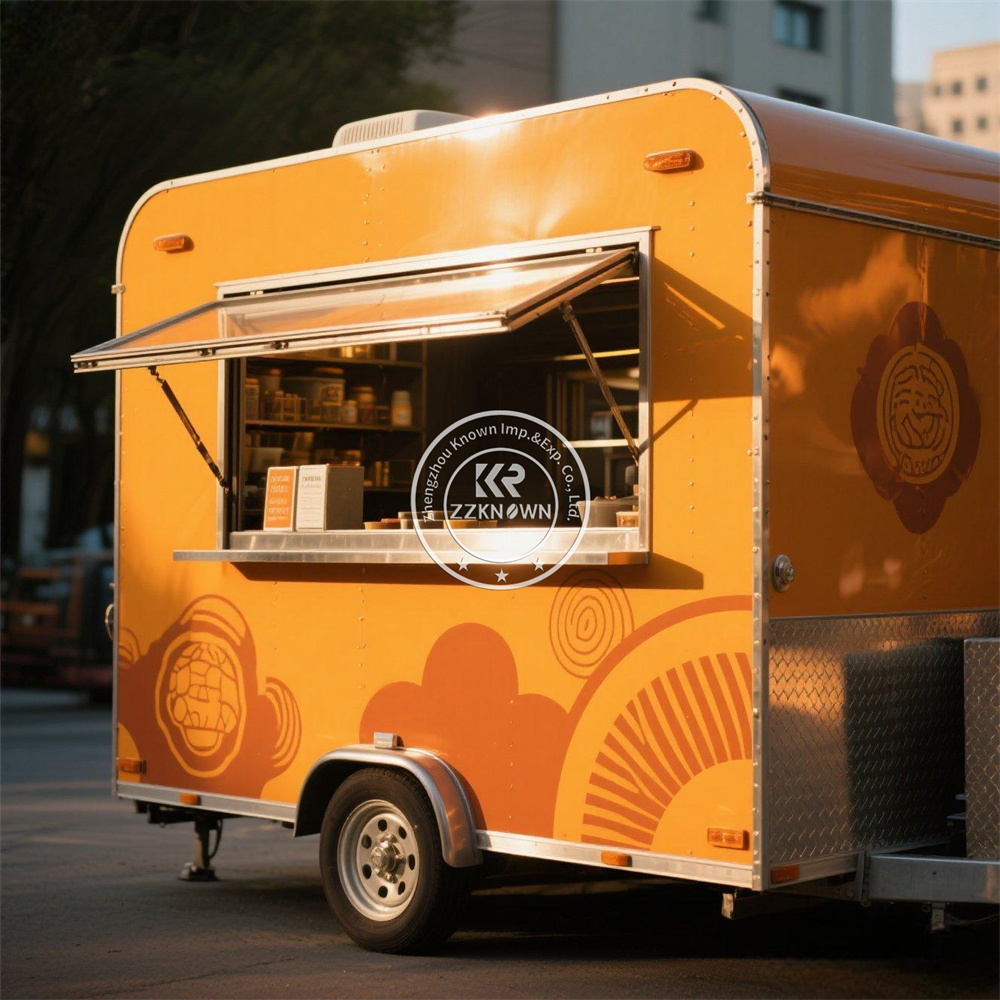 Caminhão de comida móvel de co - Hot Dog Vending Cart avaliação e preço