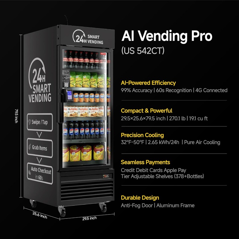 Máquina de Venda Inteligente P - Open Vending Machine avaliação e preço
