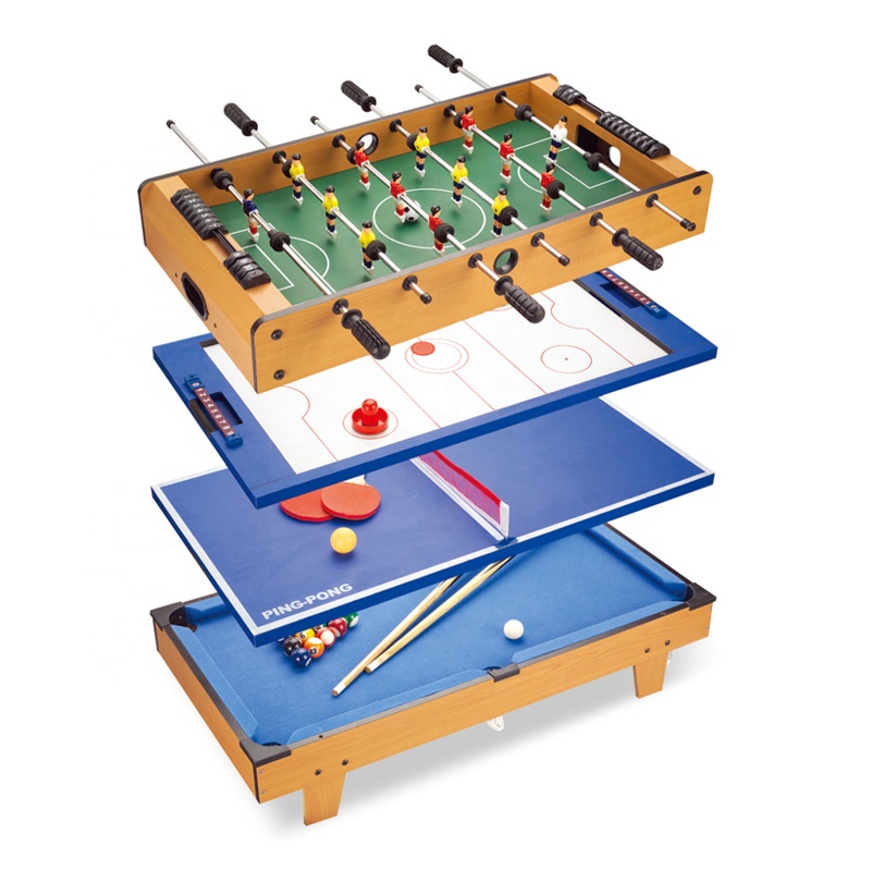 Mesa de Jogos Mini 4 em 1, Bil - Air Hockey Table avaliação e preço