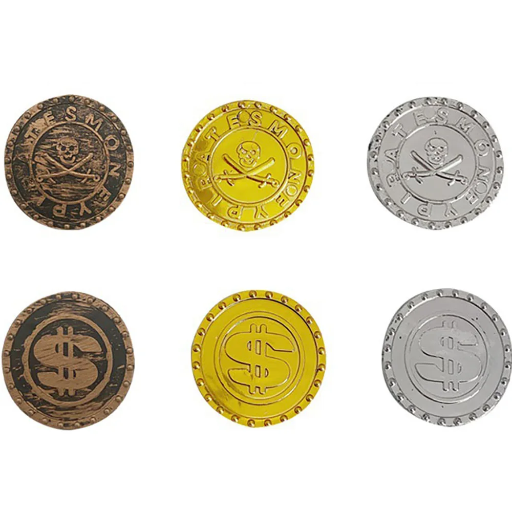 100/200 pçs plástico pirata ou - Arcade Game Coin avaliação e preço
