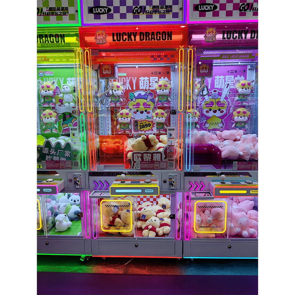 # Nova máquina de garra colori - Arcade Toy Vending Machine avaliação e preço