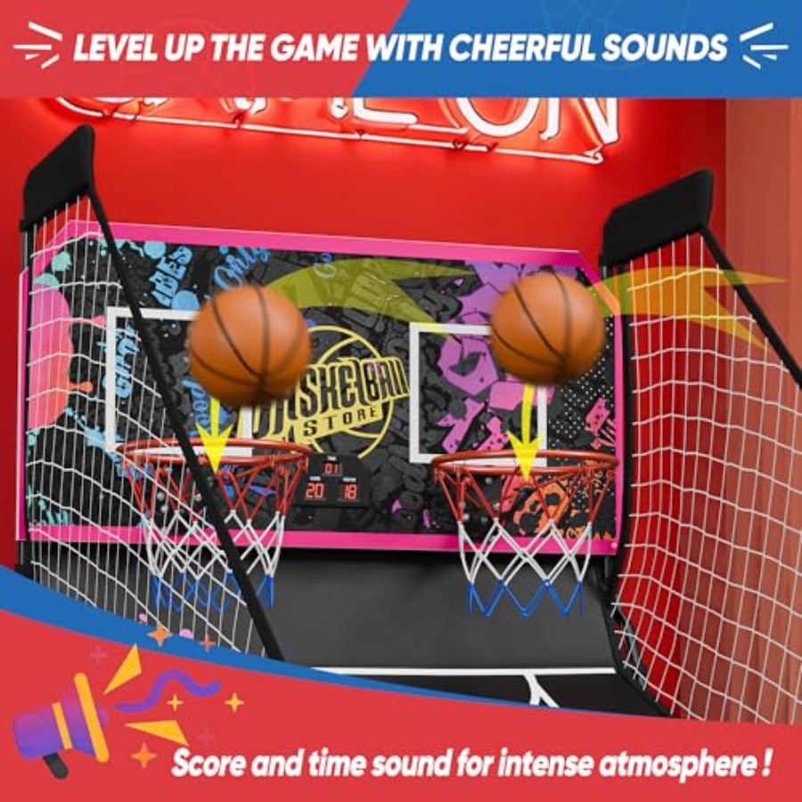 Jogo eletrônico de basquete do - Arcade Games & Vending Llc avaliação e preço