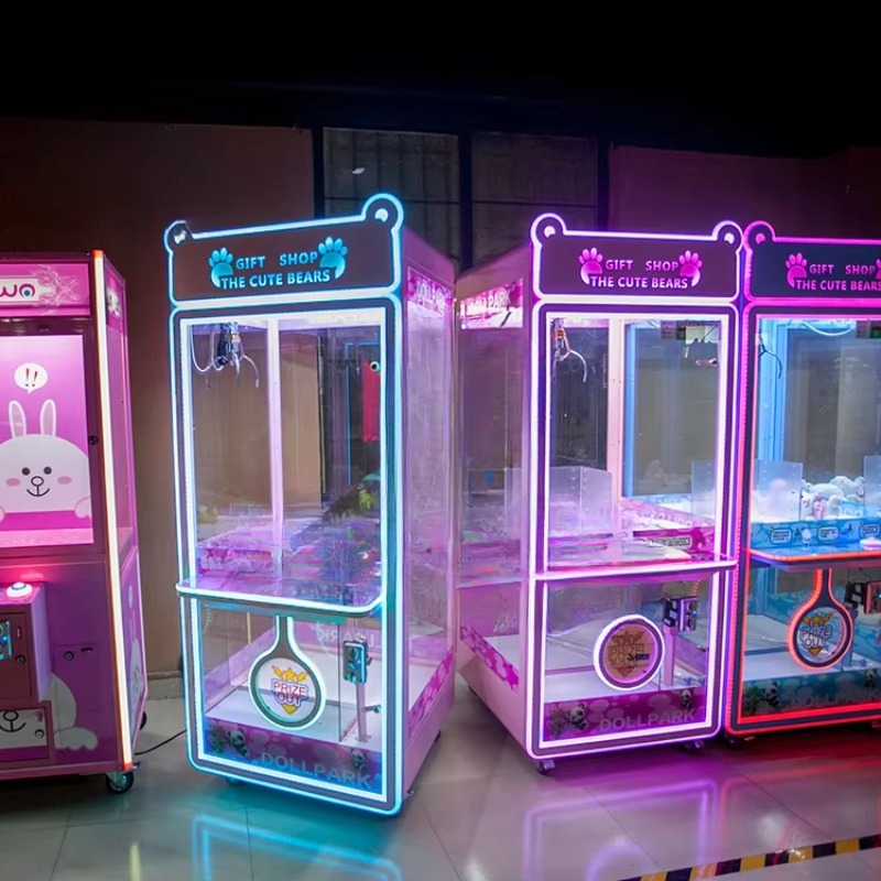 Máquinas coloridas para jogos  - Arcade Vending Machines For Sale avaliação e preço