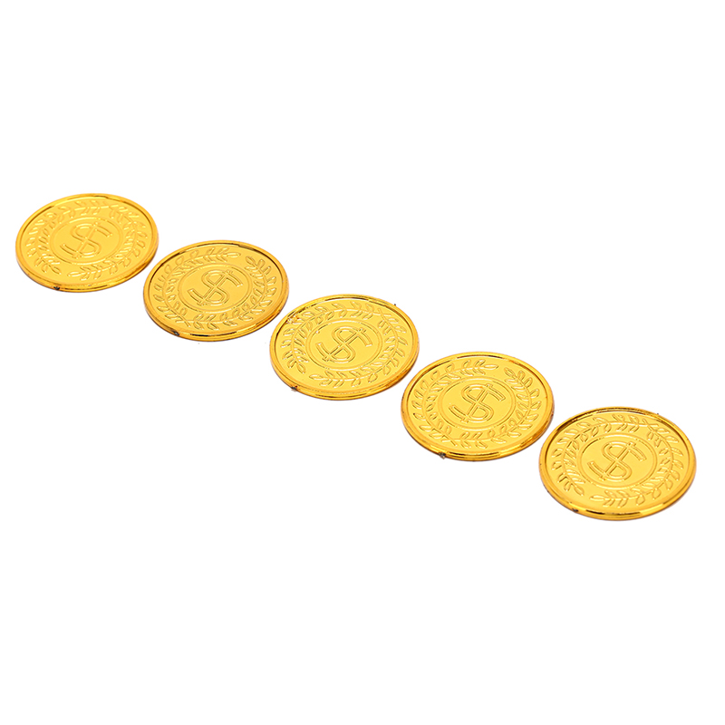 100 peças de moedas pirata ret - Arcade Game Coin avaliação e preço