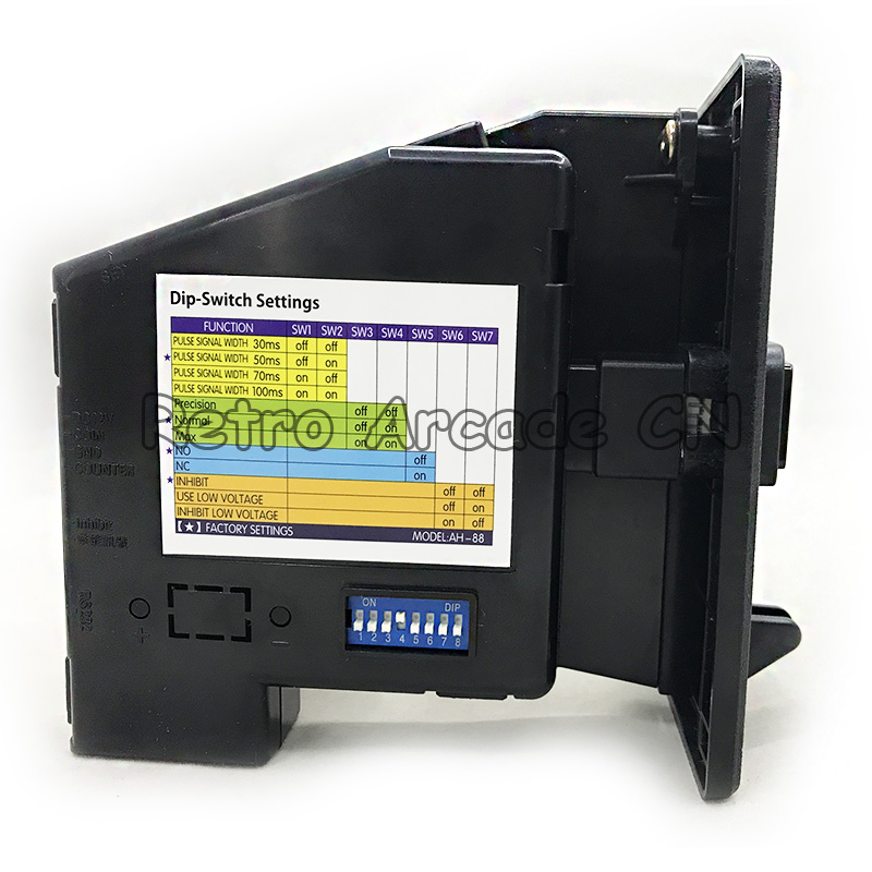 Eletrônico Multi Coin Acceptor - Arcade Game Cabinet avaliação e preço