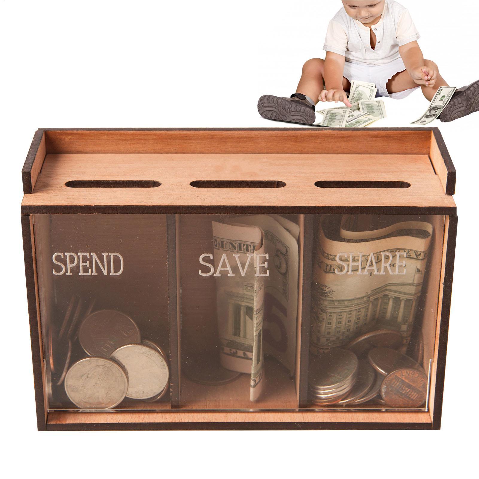 Caixa de Economia com 3 Compar - Coin Operated Kiddie Ride avaliação e preço