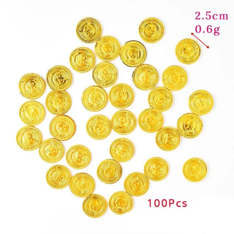 50 pçs pirata moedas de ouro p - Arcade Game Coin avaliação e preço