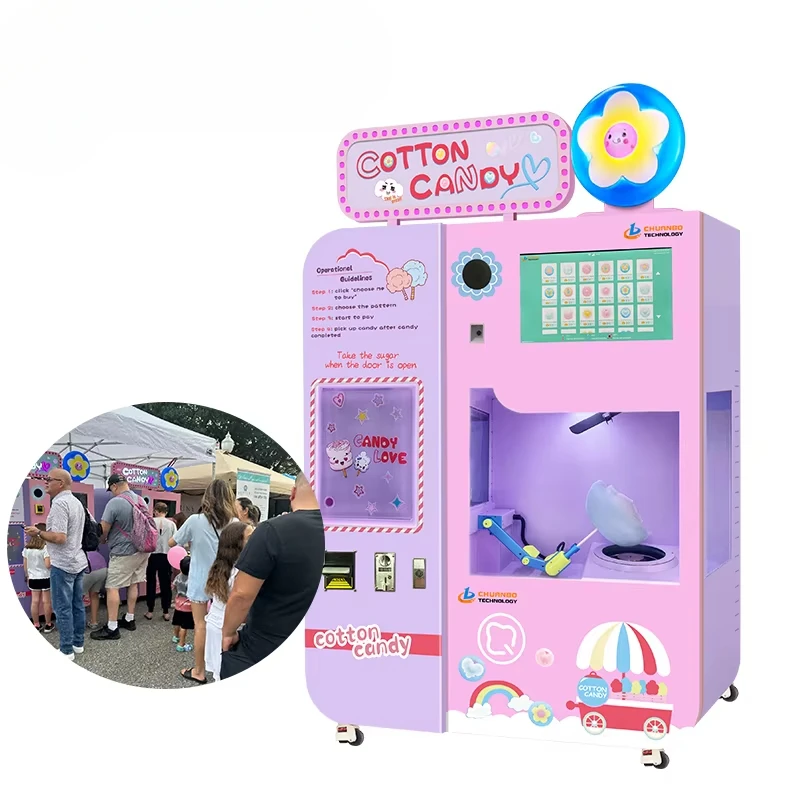 Máquina de Algodão Doce Person - Commercial Vending Machine avaliação e preço