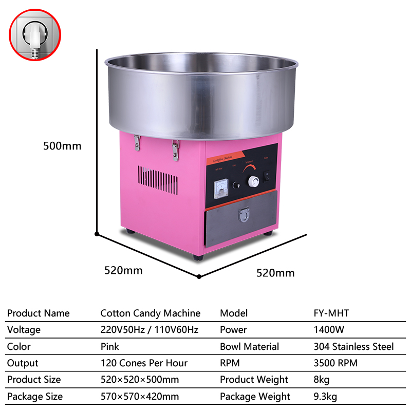 Máquina de Algodão Doce Indust - Candy Floss Machine avaliação e preço