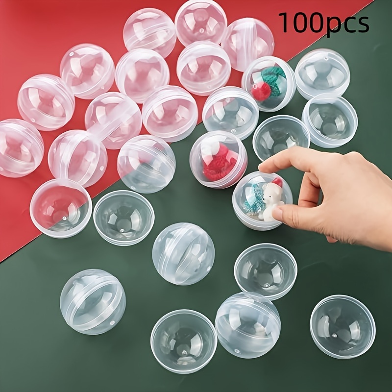 Cápsulas redondas de plástico  - Prize Capsule Toy Machine avaliação e preço